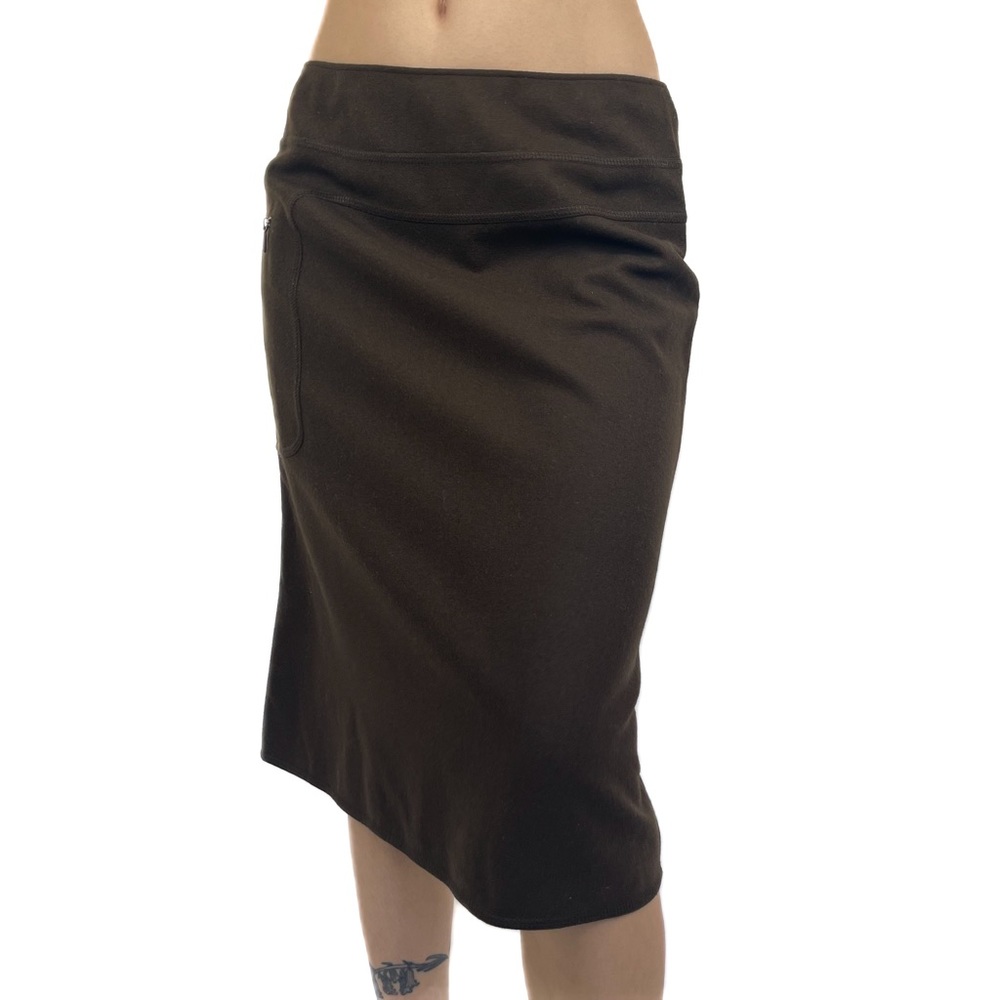 Vintage Miu Miu F/W 1999 Wool Technical Skirt - image 1
